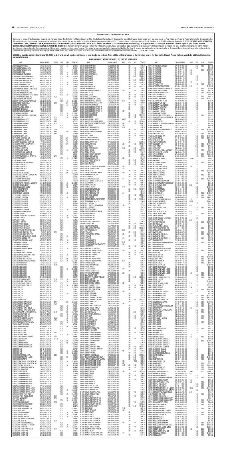 Page A8