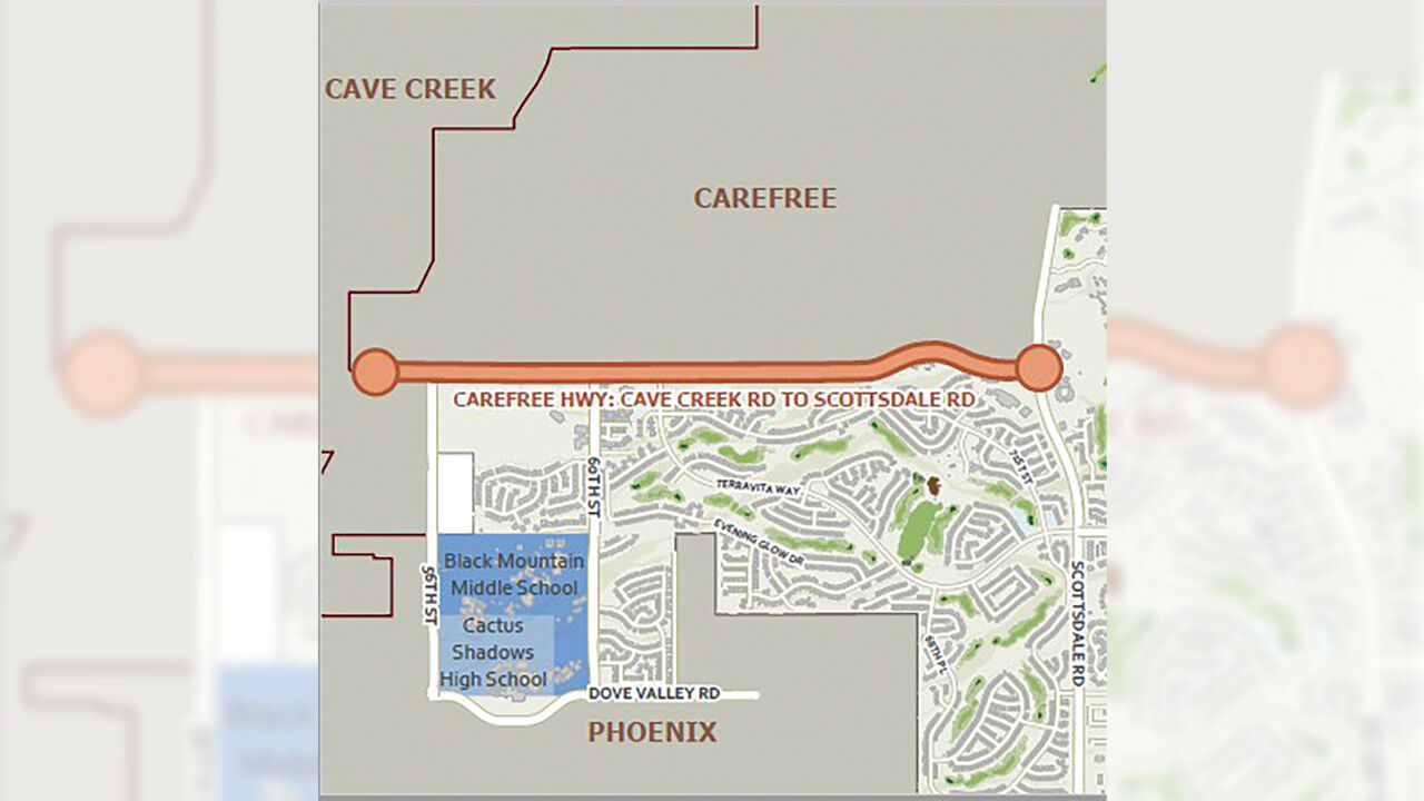 Expansion, roundabout on drawing board for Carefree Highway | City