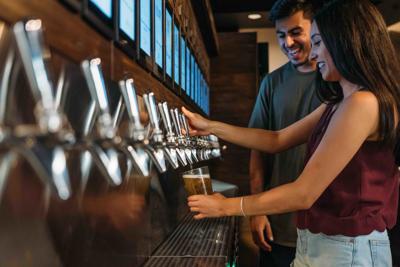 Self Pours On Tap At Incoming Blast Brew Business Scottsdale Org