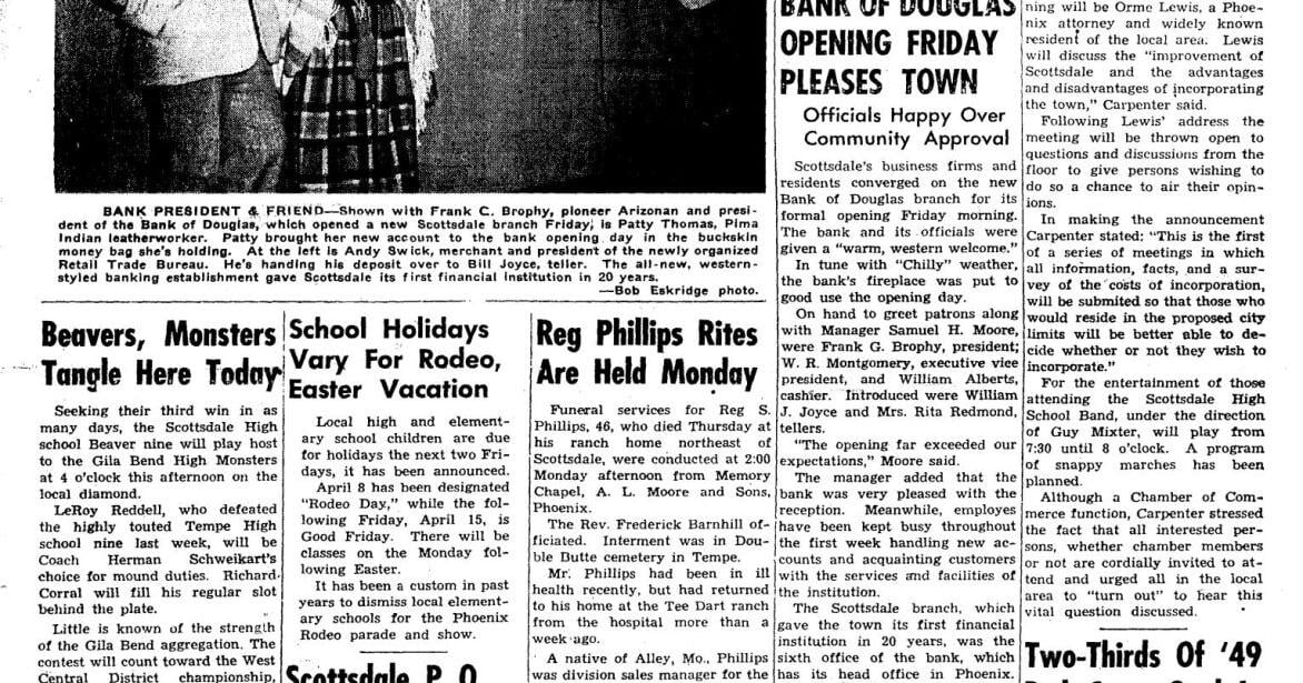 Remember When: Headlines Herald Scottsdale's Incorporation Quest