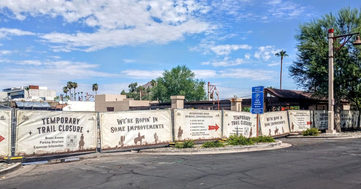 Old Town Parking Garage Construction Drives Scottsdale Parking Expansion