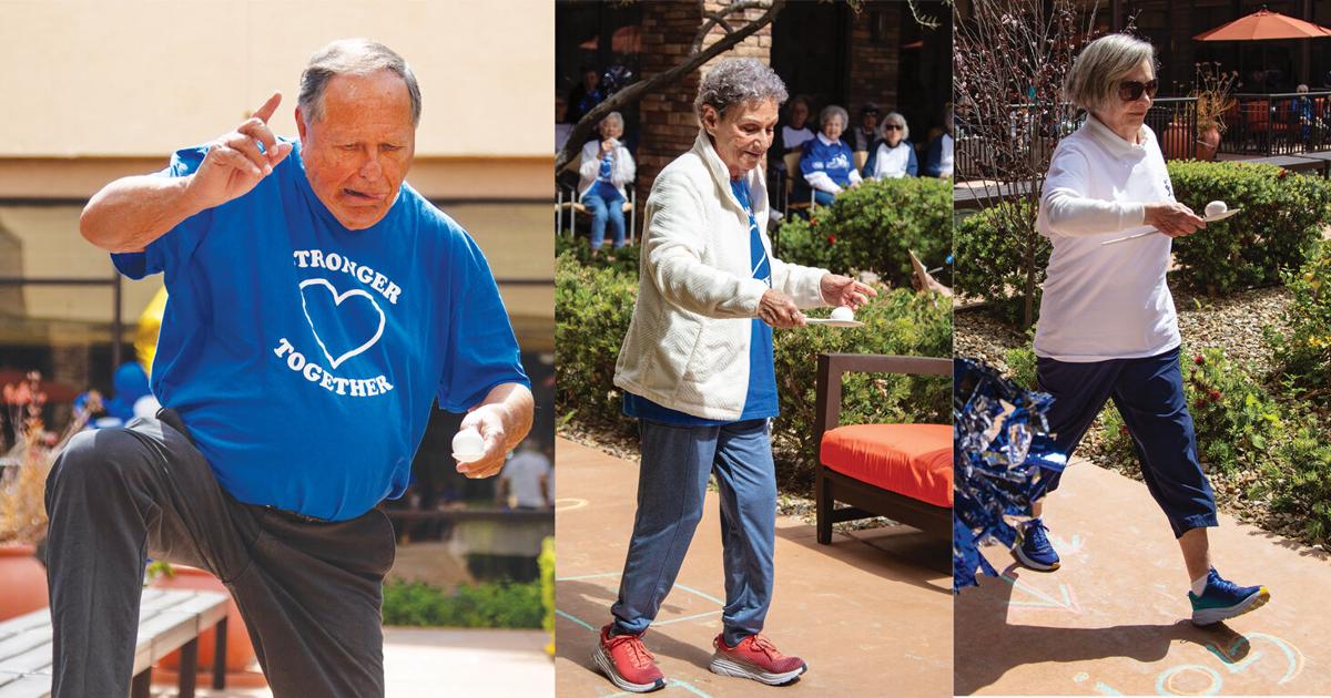 Seniors strut their stuff in Westminster Village Olympics | Neighbors ...