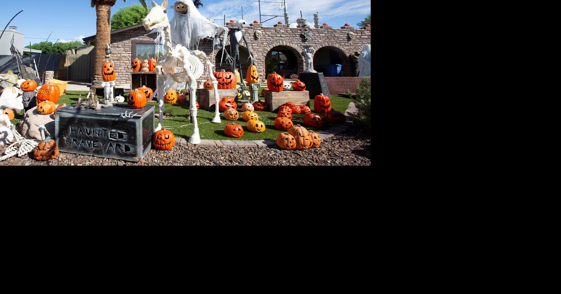 Chris Birkett Christmas 2022 Haunting Display Has Grown Into Big Attraction | Neighboors | Scottsdale.org