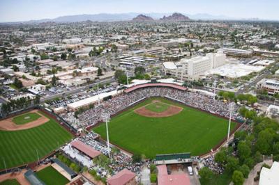 Scottsdale Stadium, Spring Training ballpark of the San Francisco Giants