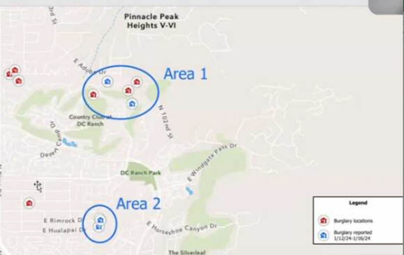 ‘Crime spree’ hits DC Ranch/North Scottsdale City News