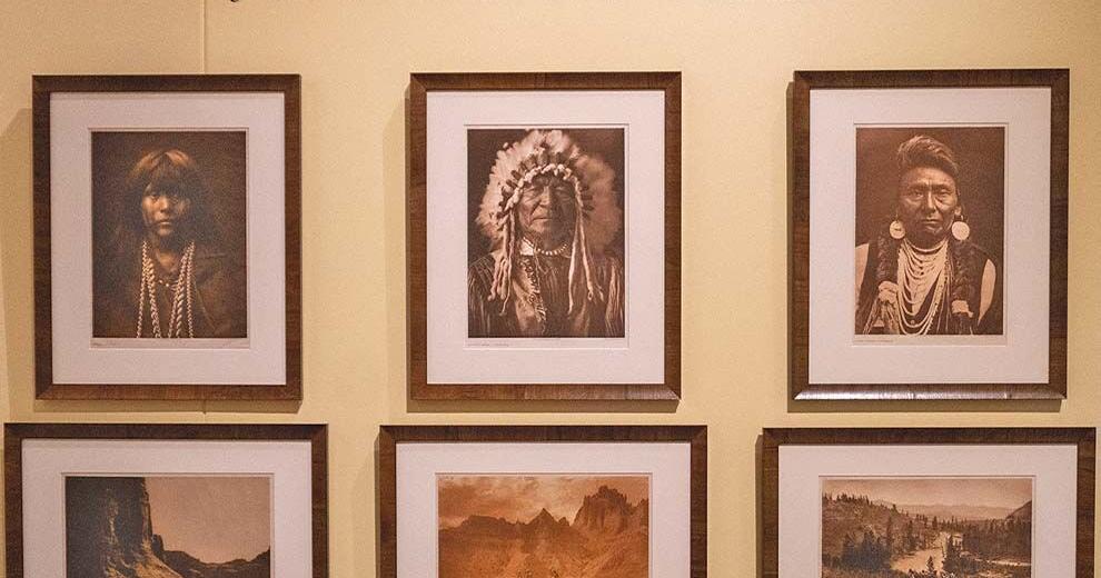 Native American Photo Collection Cache of historic Native American photos displayed in rare exhibit ...