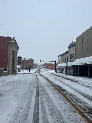 Snow on Main Street