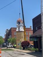 Willard’s Clock Tower finally completes its long journey home