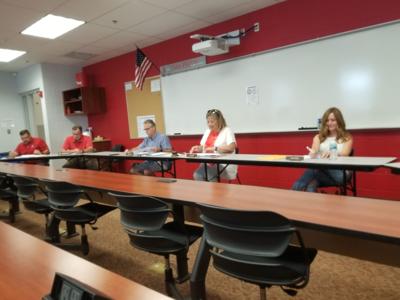 School board meeting