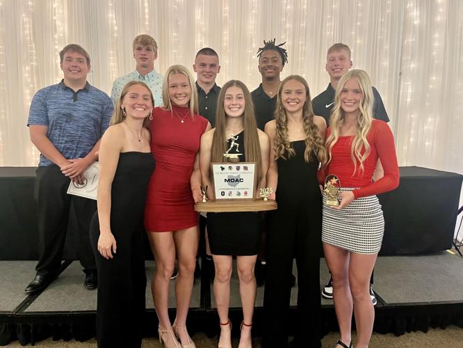 Princess Timko Shelby Whippet athletes represent at spring MOAC Awards Banquet ...
