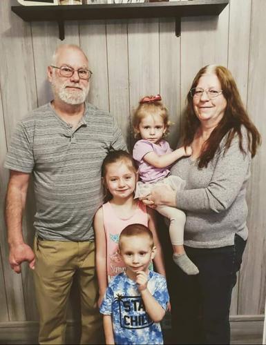William and Lisa Fliger with Granddaughters Aleigha and Cambri and Grandson Ashton