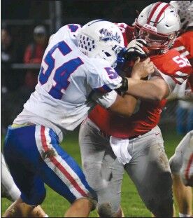 Shelby football lineman