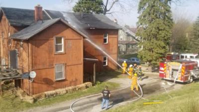 Apartment fire
