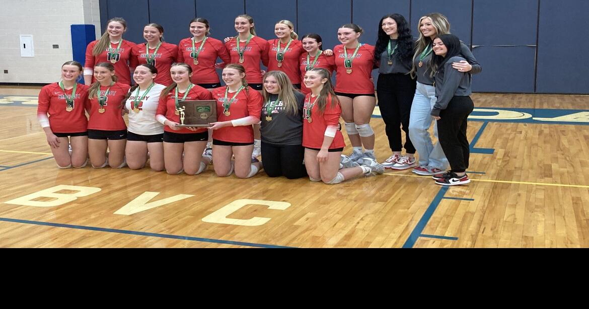 Shelby Volleyball defeats Liberty Benton, wins first district title in