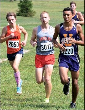 Shelby cross country runner at Galion