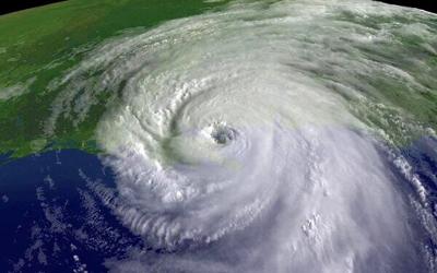 Hurricane stock image