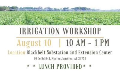 Irrigation Workshop in Marion Junction