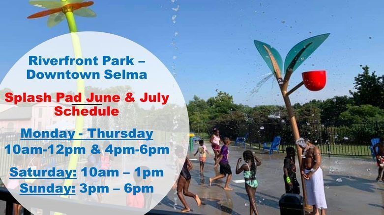 City of Selma announces Splash Pad dates for June July News