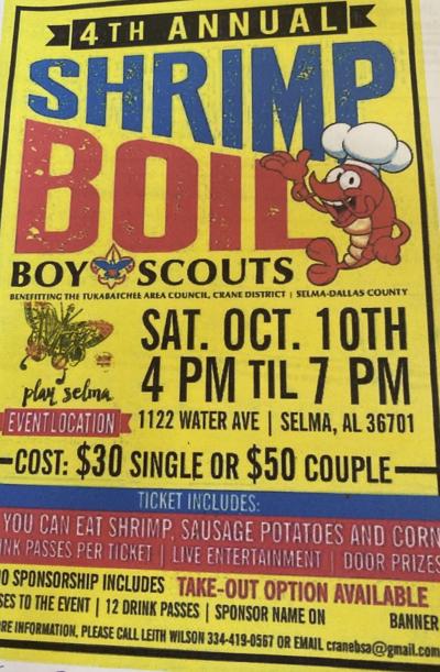 Boy Scouts host Shrimp Boil
