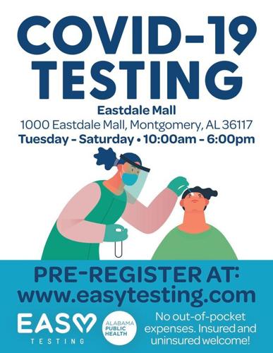 Eastdale Mall COVID testing