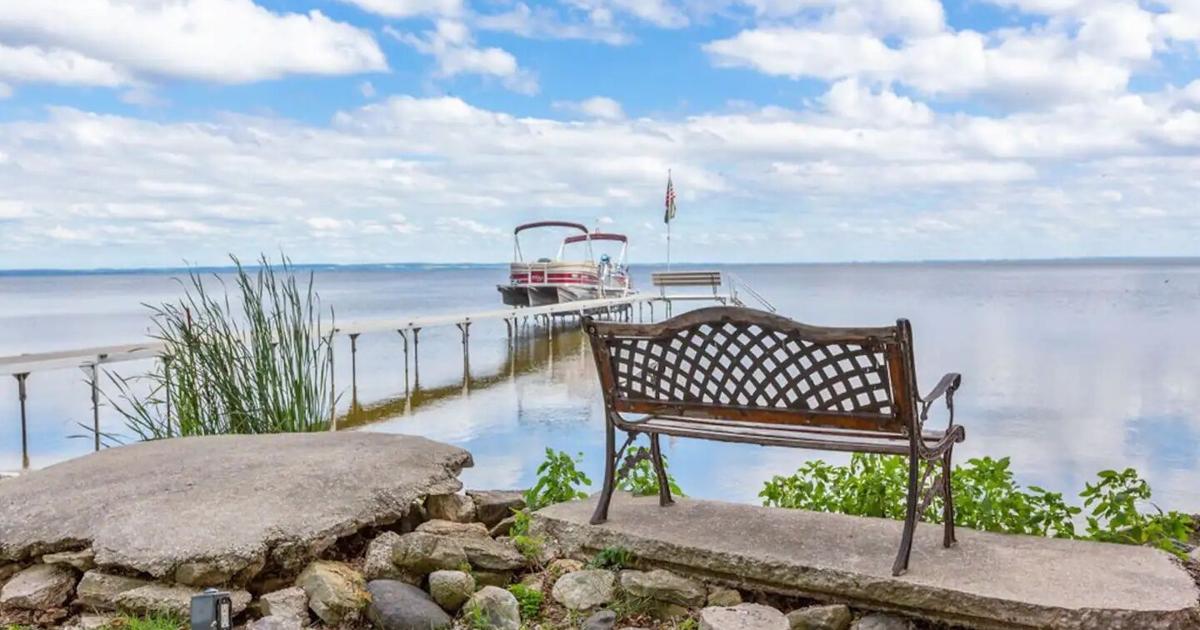 Lake Life Airbnb in Neenah has stunning views of Lake Winnebago and is