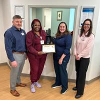 HSHS St. Nicholas Hospital celebrates Terri McKenzie's compassion and kindness