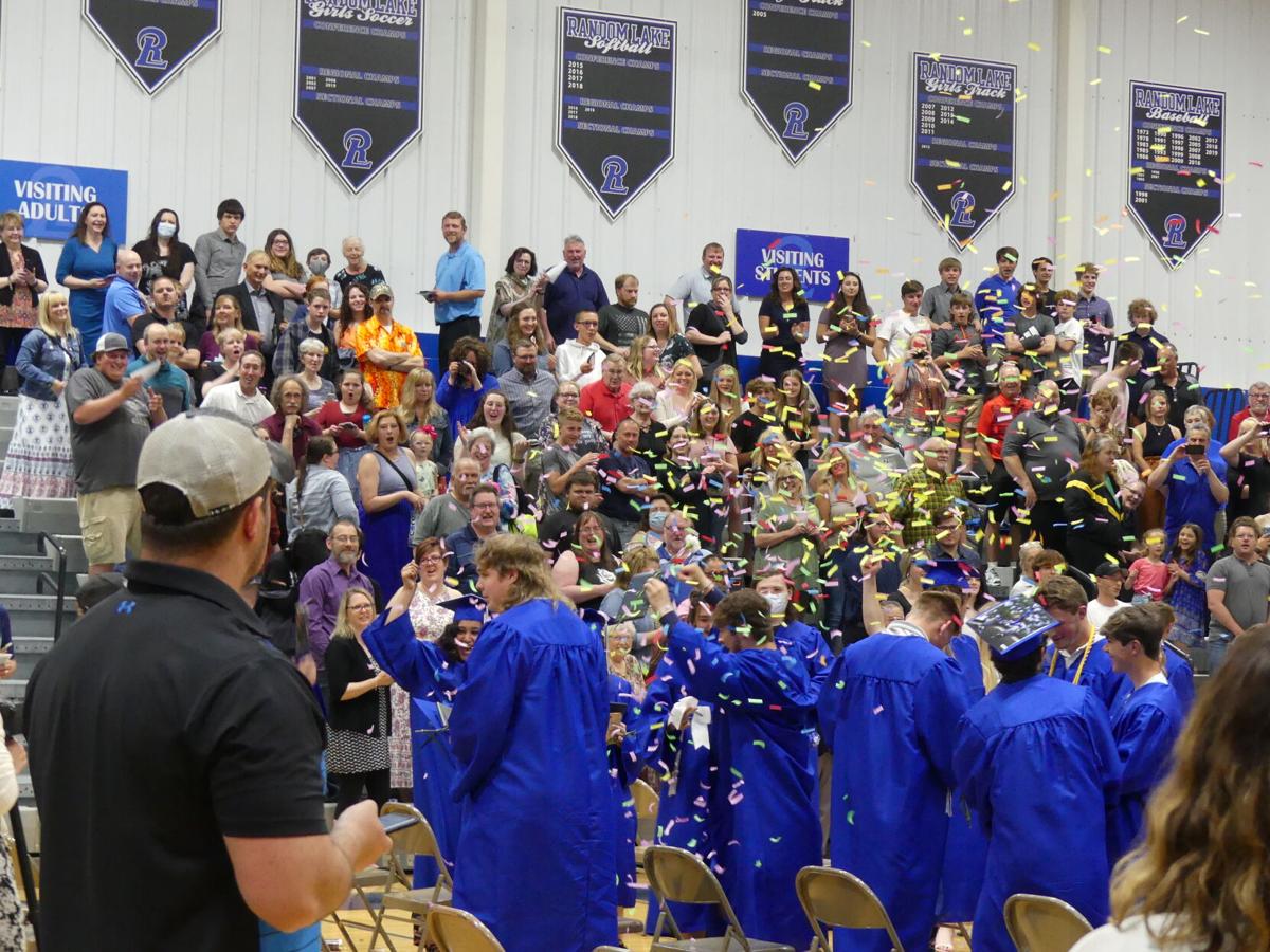 See these 50 photos from Random Lake's Class of 2021 graduation