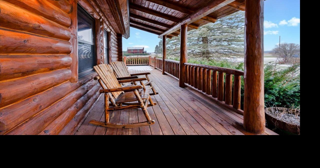 Wrap around porch on this open-concept home, perfect for gatherings ...