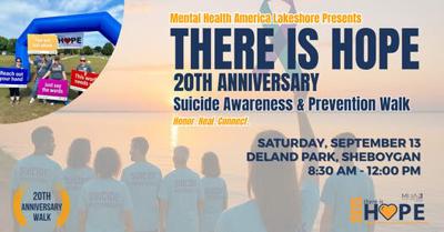 20th HOPE Walk to support mental health on Sept. 13 | Local News ...