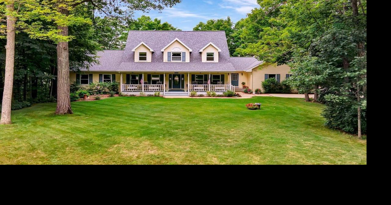 This 6,000 sq. ft. Elkhart Lake home comes with Cape Cod staples