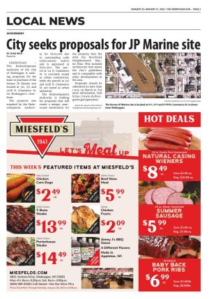 Page Sheboygan Sun 1 25 001 E Edition Sheboygansun Com