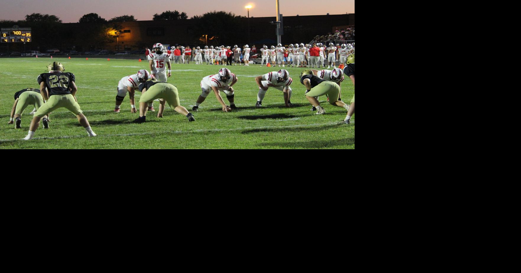 New Palestine football defeats Shelbyville 560 Sports