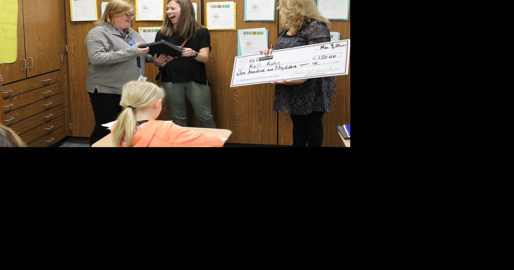 Leadership Shelby County surprises teachers with Charles Craft award ...