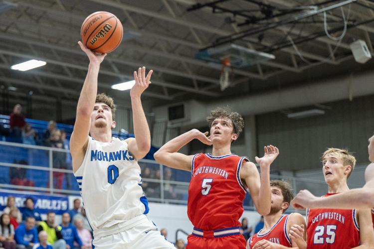 Scenes from Southwestern vs Waldron basketball Sports