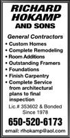 General Contractors