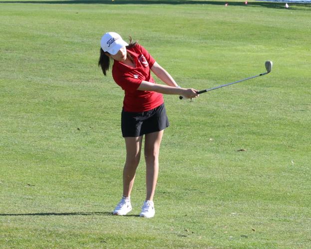 Burlingame golf: Elaina Foley