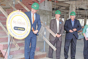 Sunrise project to begin again: Burlingame officials happy facility set to be finished next summer