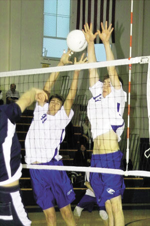 Serra spikes Irish in four games