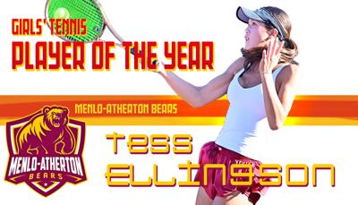 tennis player of the year m-a's tess ellingson