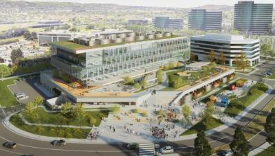 Rendering - Redwood Shores life science project
