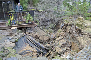 Sinkhole threatens San Mateo home: Property owner questions who’s responsible for stormwater