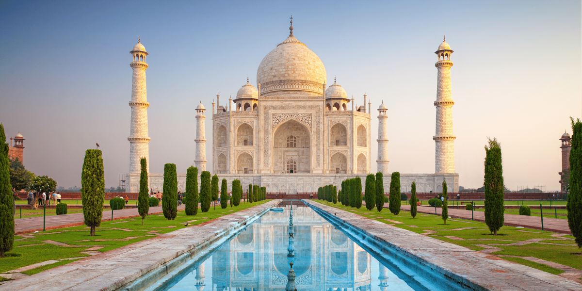 The Taj Mahal, Agra, India