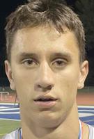 Andrew Dent rolls with it to get Carlmont 4x400 relay team on the Central Coast Section podium