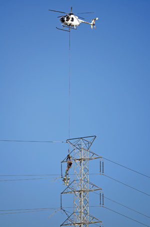 PG&E replacing transmission lines over Bay