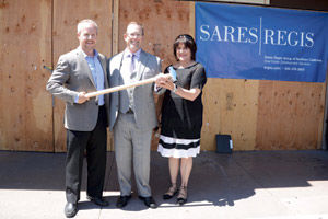 Groundbreaking at Davey Glen in Belmont