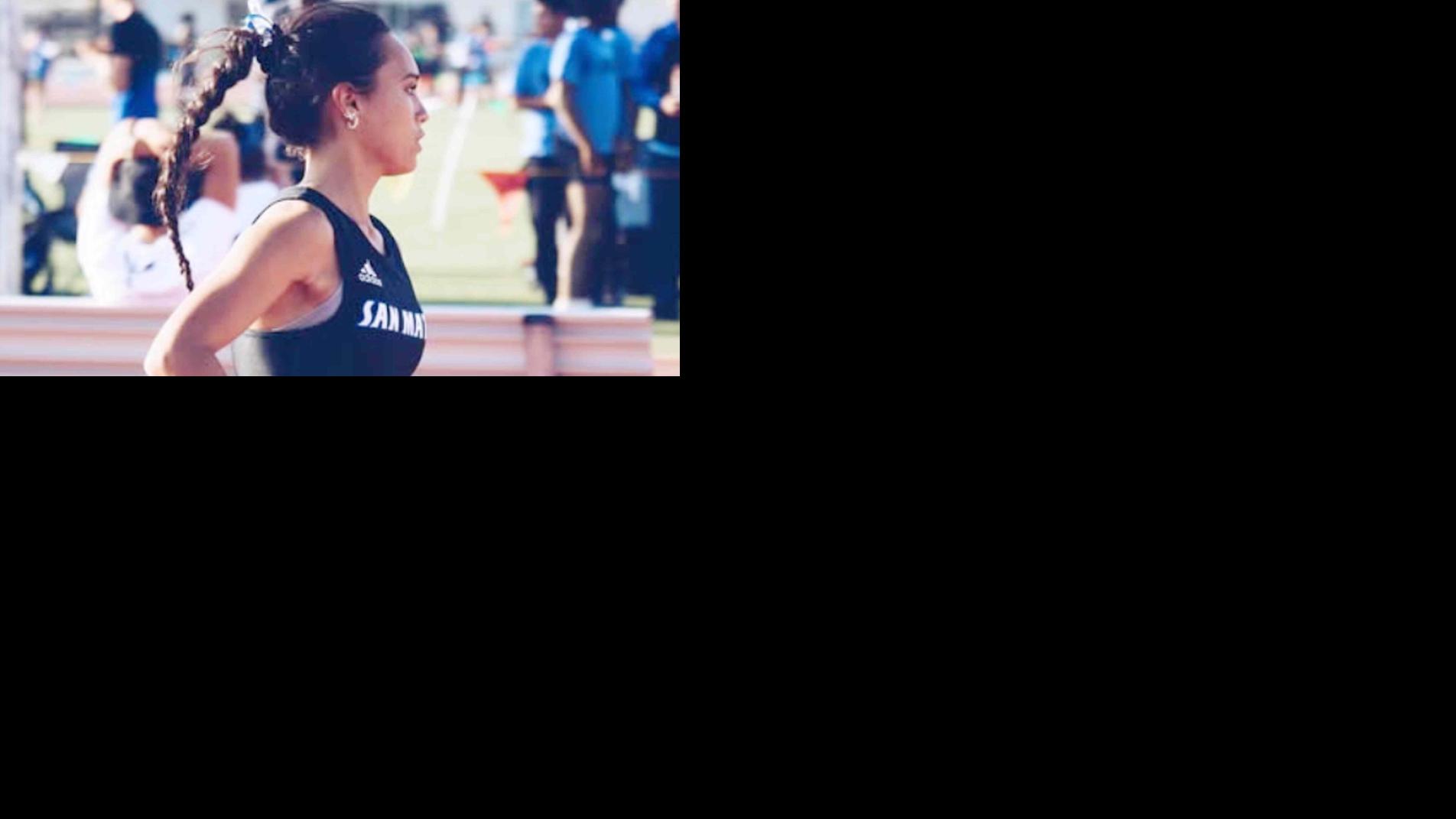 College of San Mateo’s Ericka Dorn wins two Coast Conference track championships