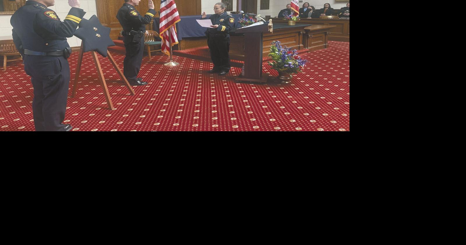 New San Mateo County assistant sheriff, undersheriff sworn in | Local ...