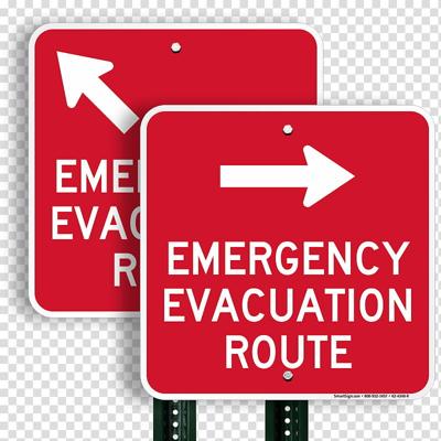 Evacuation logo