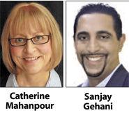 Catherine Mahanpour to be mayor and Sanjay Gehani to be vice mayor