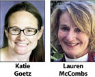 The Rev. Katie Goetz and the Rev. Lauren P. McCombs